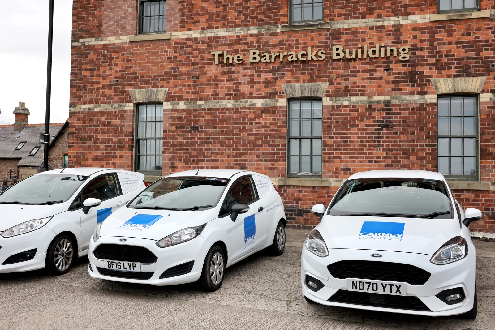 Carney Consultancy's office at The Barracks Building, North Shields